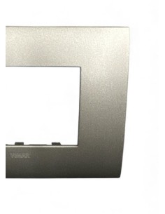 Vimar 19953.14 Arkè Fit Series Plate 3 Metal Modules